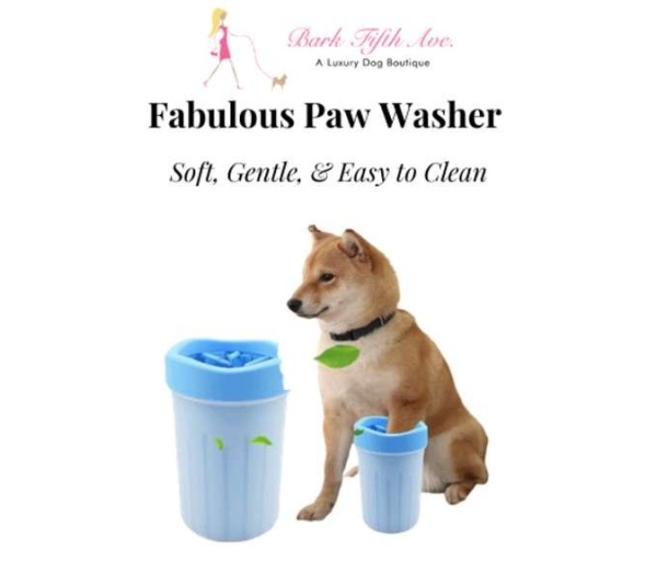 Blue - Fabulous Paws Cleaning Cup - Large