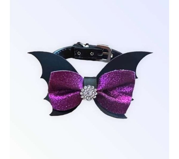 Fa-BOO-lous Bat Collar - Medium