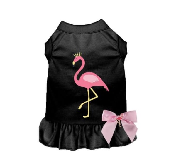 BLACK - Flamingo Princess - Medium