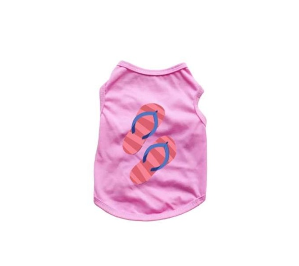 PINK - Flipflop Tank Top - X Small