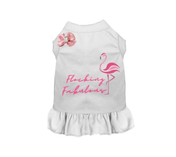 WHITE - Flocking Fabulous - Large