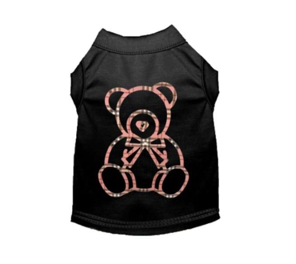 BLACK - Furberry Bear Tee - X Small