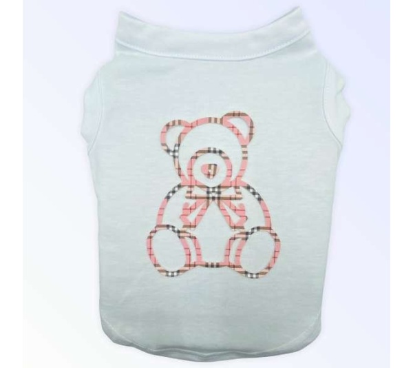 WHITE - Furberry Bear Tee - X Large