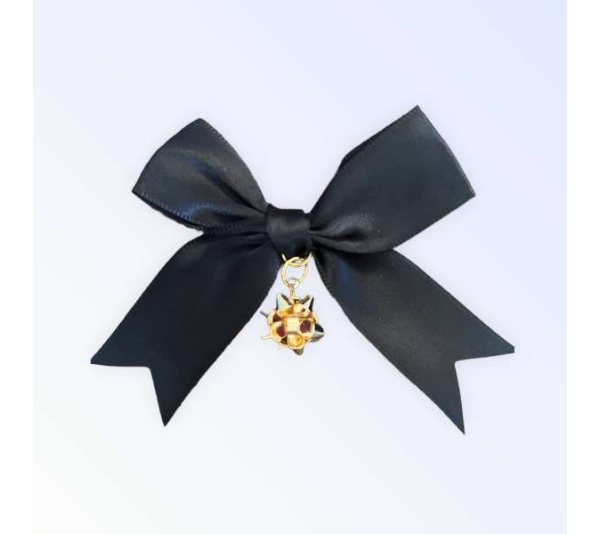 BLACK - Gift Wrap Hair Bows