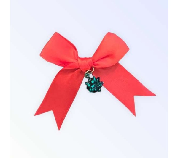 RED - Gift Wrap Hair Bows