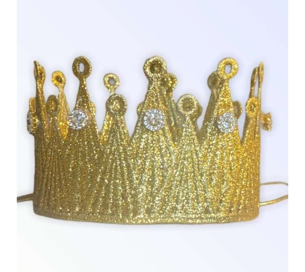 Glitter & Gold Crown - Small