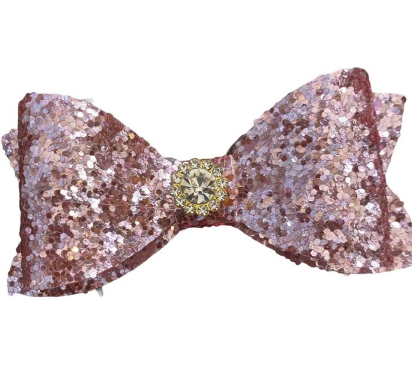 Light Pink - Glitter and Gloss Bows