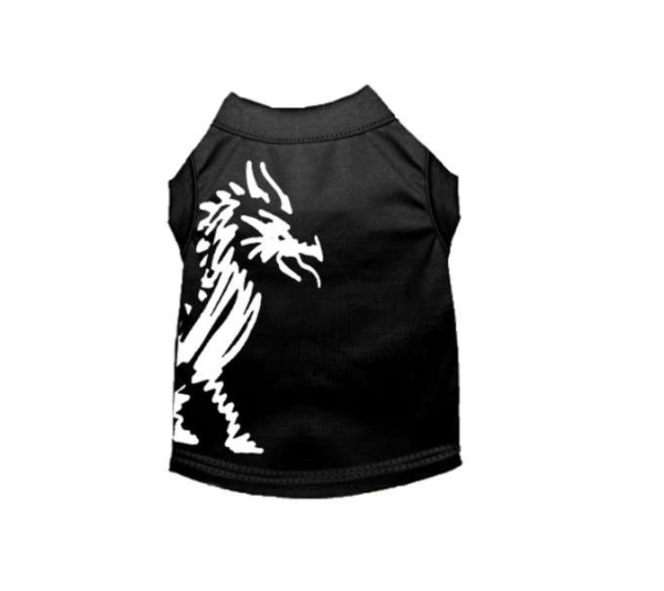 BLACK - Hairmes Dragon Tee - Small