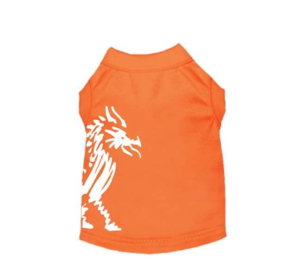 Orange - Hairmes Dragon Tee - 2X Large