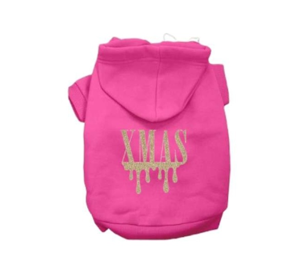 PINK - Holiday Drip Hoodies - X Small