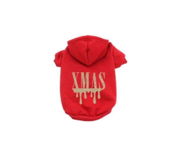 RED - Holiday Drip Hoodies - 2X Large