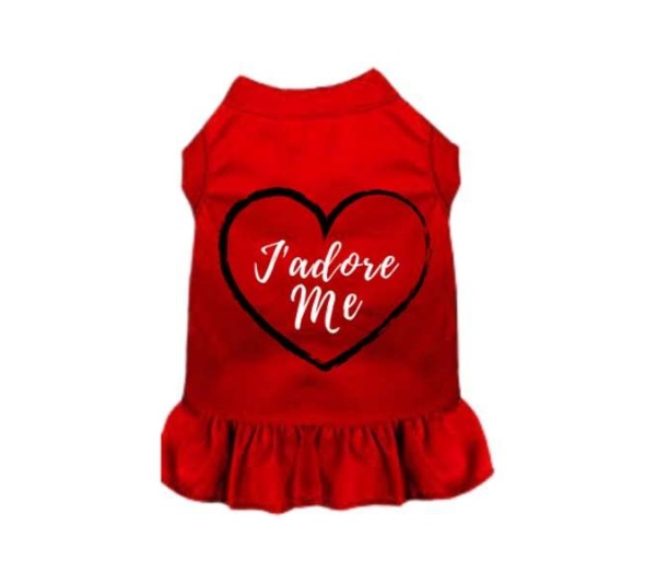 Solid Red - J'adore Me - 2X Large