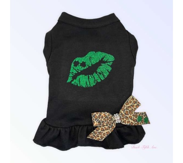 BLACK - Kiss Me All Over Dress - Large