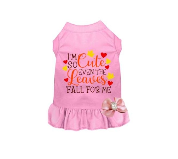 PINK - Leaves Fall For Me - X Small