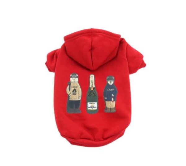 RED - Apres Ski Hoodie - Medium