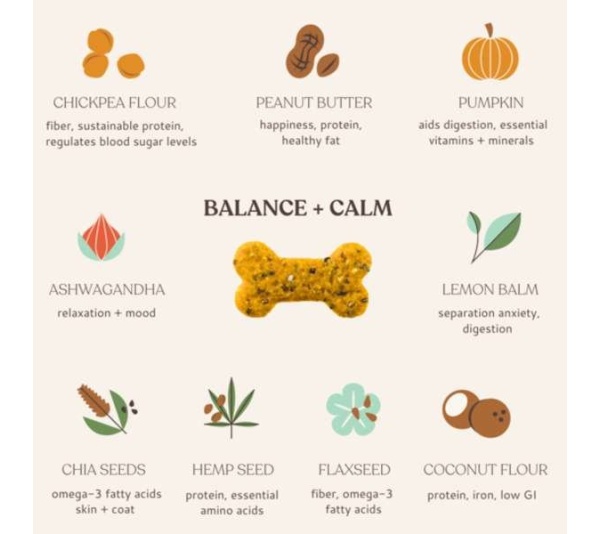 Balance + Calm - Superfood Dog Treats