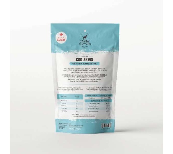 Crispy Cod Skins - 4 oz Bag