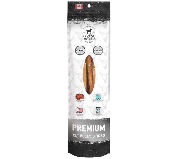 Premium Beef Bully Stick - 12" Inch
