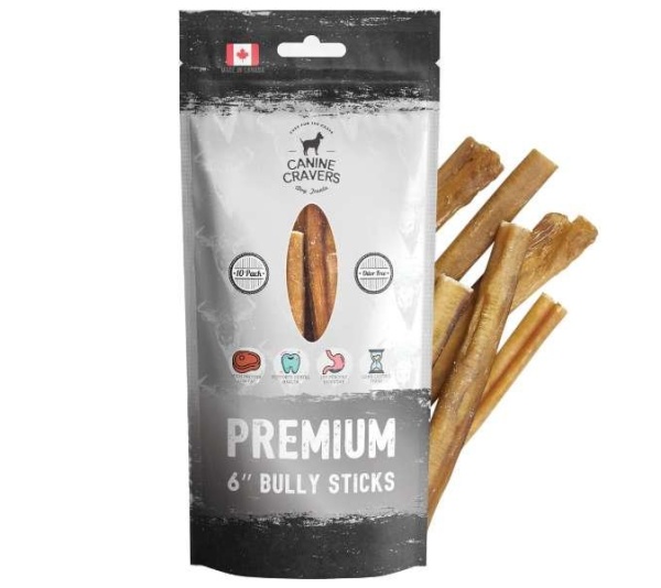 Premium Beef Bully Stick - 6" Inch