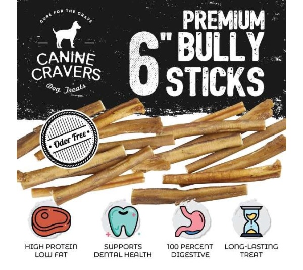 Premium Beef Bully Stick - 6" Inch
