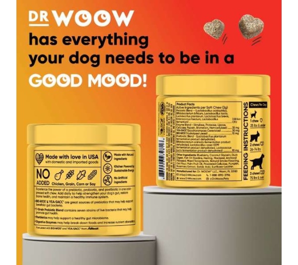 Dr Woow Digestion Soft Chews
