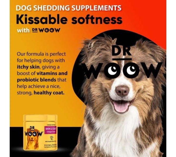 Dr Woow Skin and Coat Soft Chews