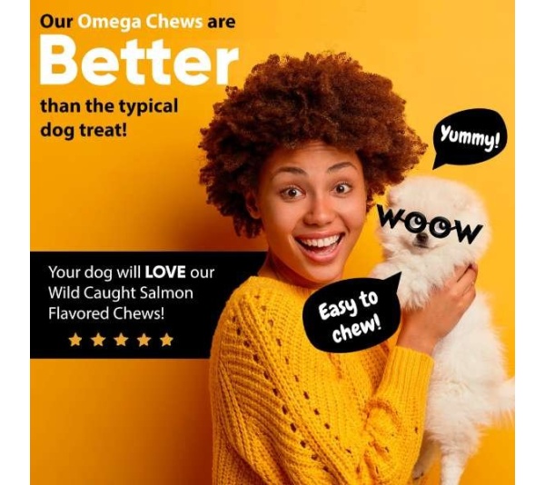 Dr Woow Skin and Coat Soft Chews