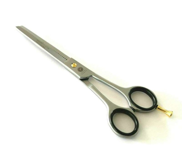 Professional German Dog Cat Pet Single Teeth Hair Trimming Thinning Scissors Shears Hashir's 00786 - 7.5"