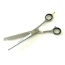 Professional German Dog Cat Pet Single Teeth Hair Trimming Thinning Scissors Shears Hashir's 00786 - 7.5"