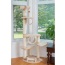 74 " H Real Wood Cat Tree With Cured Sisal Posts A7463