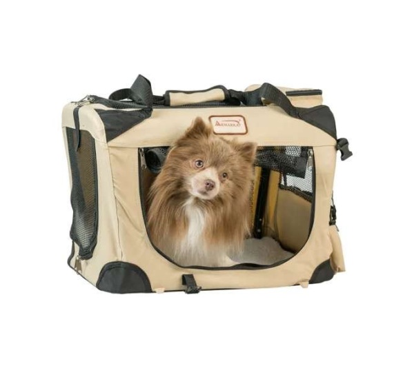 Armarkat FoldIng Soft Dog Crate Pet Travel Carrier PC201B