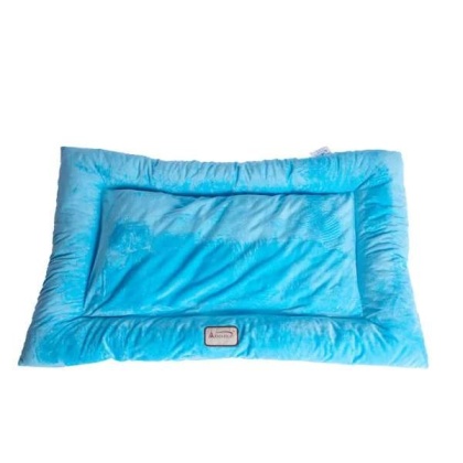 Sky Blue - Armarkat Pet Bed Mat, Dog Crate Soft Pad W Poly Fill Cushion - M