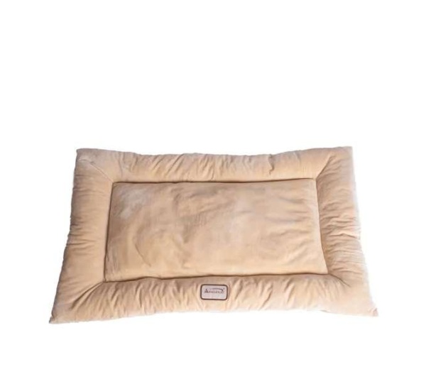 Beige - Armarkat Pet Bed Mat, Dog Crate Soft Pad W Poly Fill Cushion - M
