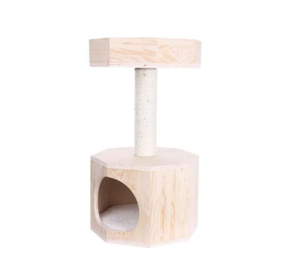 Armarkat Premium Scots Pine 29" Cat Tree W Perch and Condo