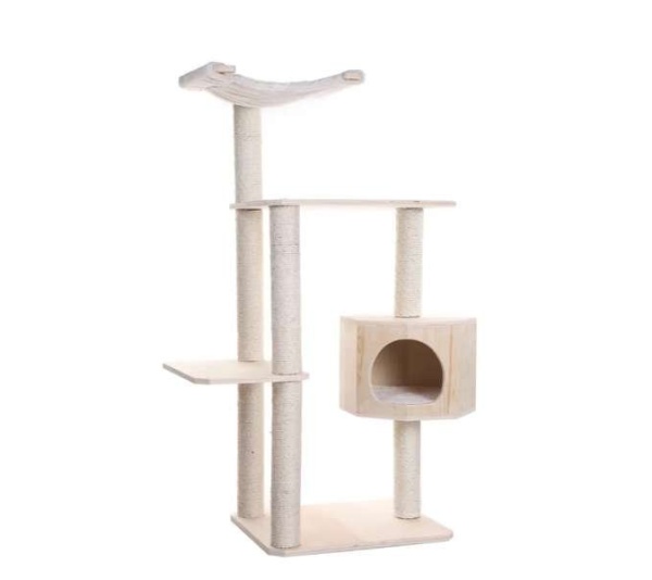 Armarkat Premium Scots Pine 54-Inch Cat Tree W Three Levels