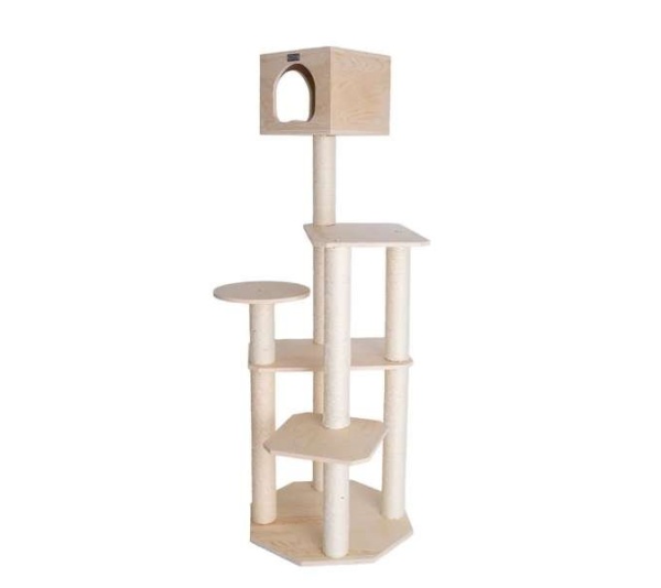 Armarkat Premium Scots Pine 69-Inch Cat Tree W Five Levels