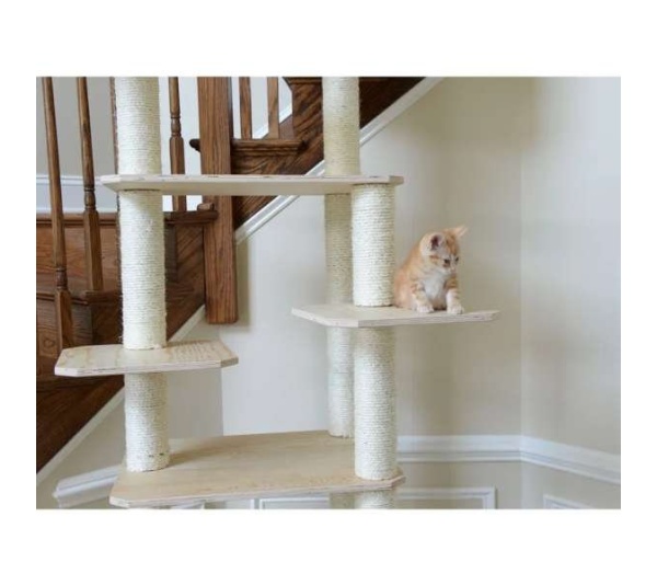 Armarkat Premium Scots Pine 89" Cat Tree Tower W 7 Levels