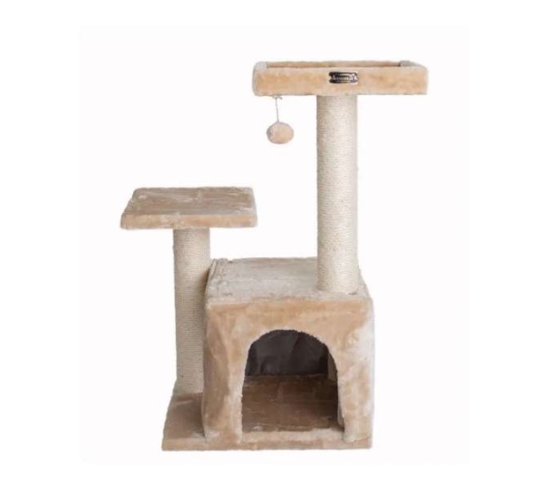 Armarkat Real Wood Classic Cat Tree A3207, 32-Inch Beige