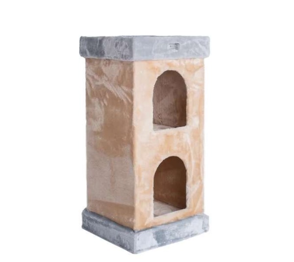 Armarkat Real Wood Double Condo Cat House With Carpet