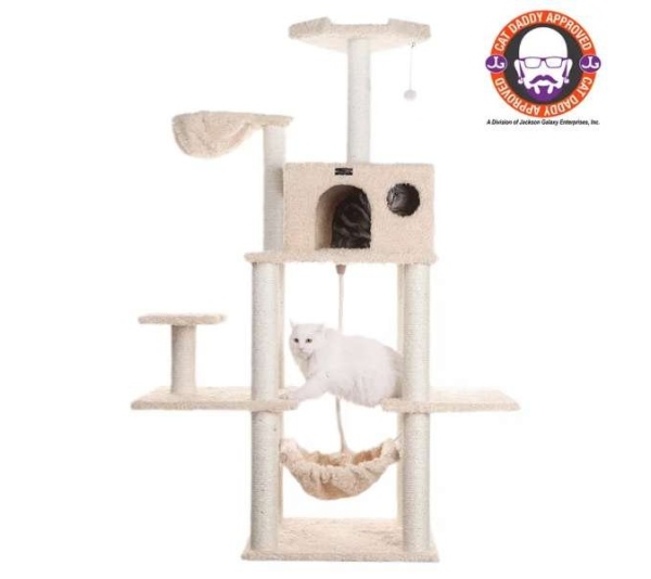 Armarkat Real Wood Multi Level Cat Tree Climber A6901
