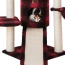 BEIGE - Armarkat Real Wood Spacious Thick Fur Cat Tower W Lounge