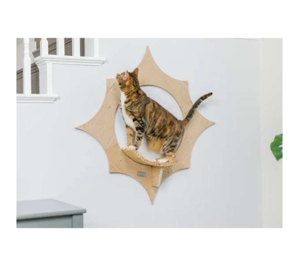 Armarkat Sun-Shaped,Wall-Mounted Climbing Cat Shelves W2203
