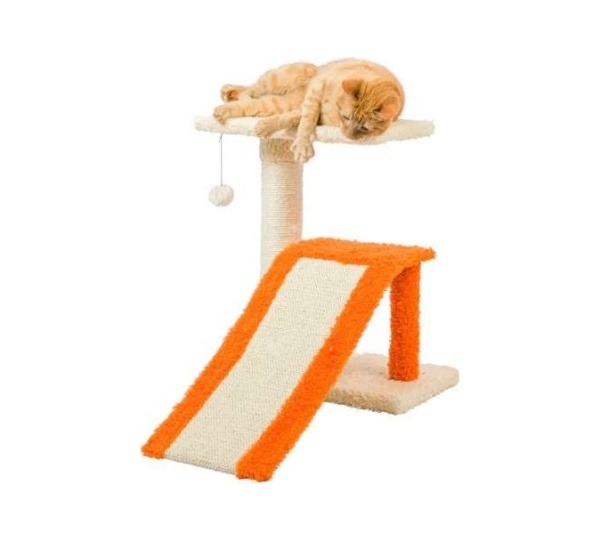 Armarkat Two Level Platform Scratcher W Sisal Carpet Ramp