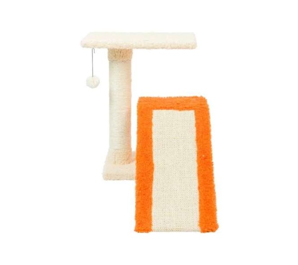 Armarkat Two Level Platform Scratcher W Sisal Carpet Ramp