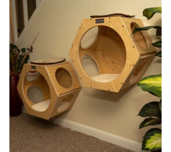 Armarkat Wall Series: Set of Two Wall Tree Additions W2107A