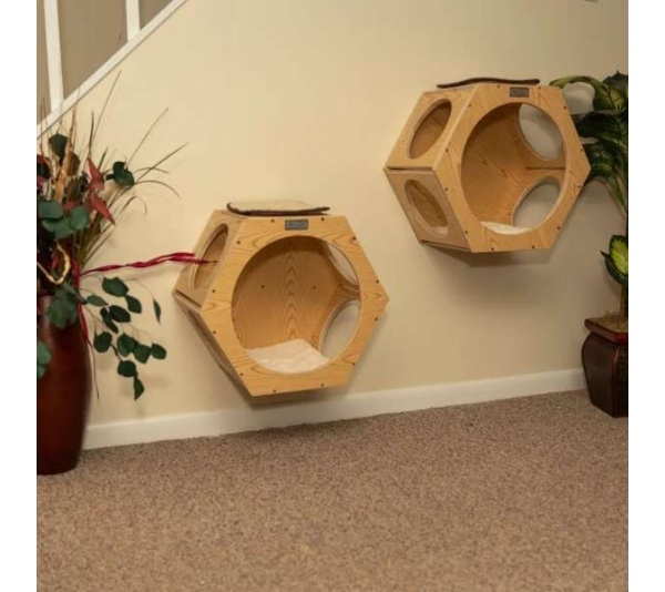 Armarkat Wall Series: Set of Two Wall Tree Additions W2107A