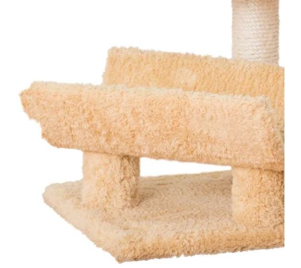 Armarkat X3007 Cat Condo, Real Wood Cat Scratching Post