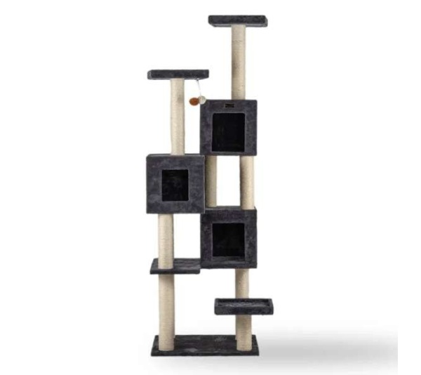 Griant Real Wood Cat Tower for Multiple Cats  A8104