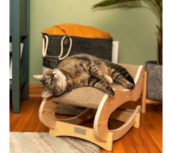 Medium Cat Rocking Chair, Detachable Cat Swing Chair S1302