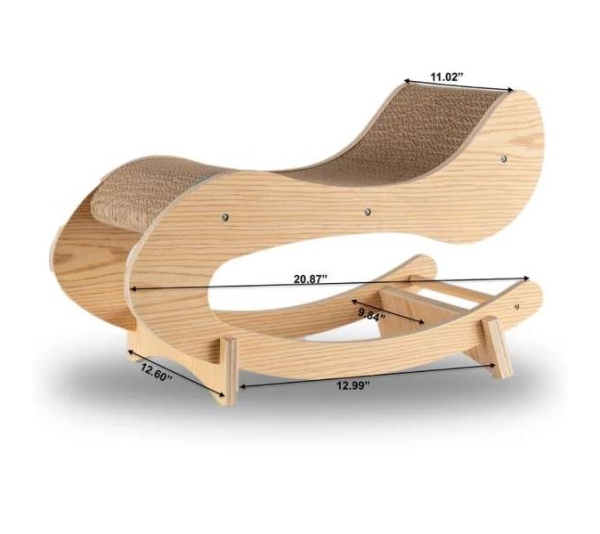 Medium Cat Rocking Chair, Detachable Cat Swing Chair S1302